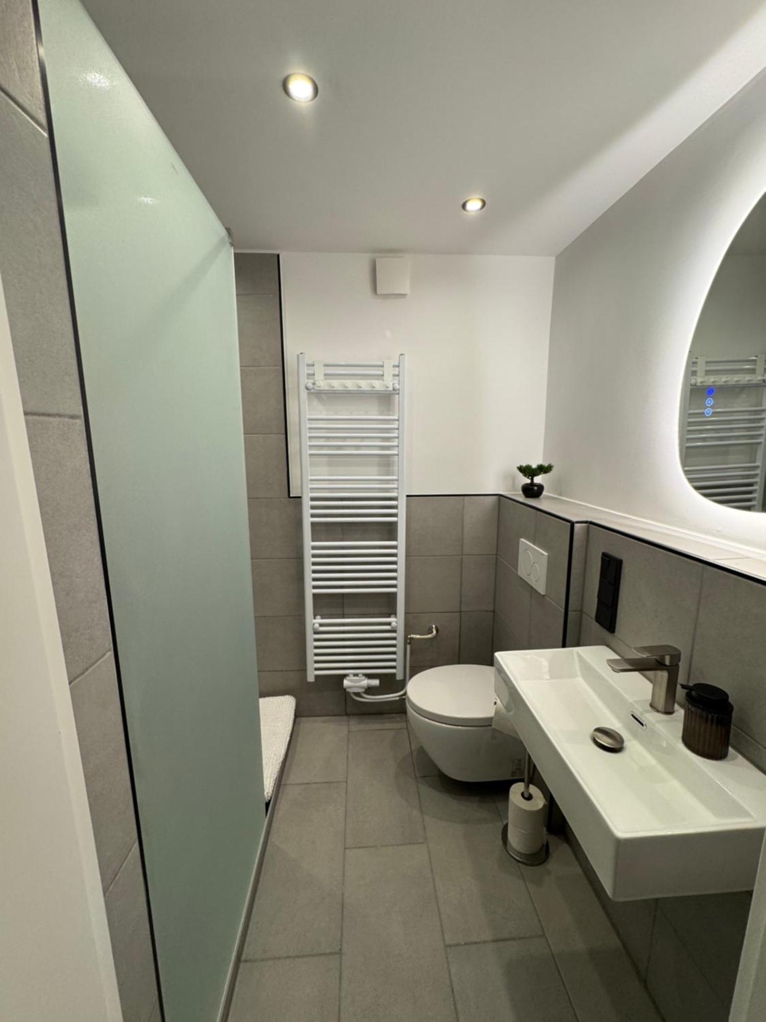 Strandjuwel In Der Seehuette Cuxhaven Duhnen- Exclusive Ferienwohnung Am Strand Mit Meerblick ภายนอก รูปภาพ